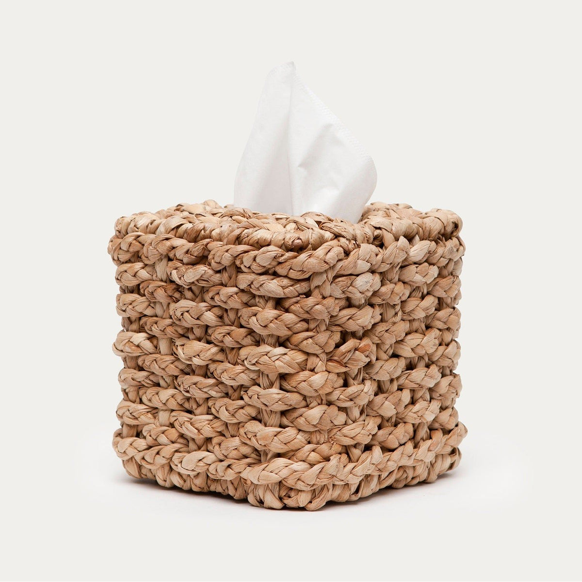 Pigeon and Poodle PP000545 Destin Tissue Box in Natural Seagrass