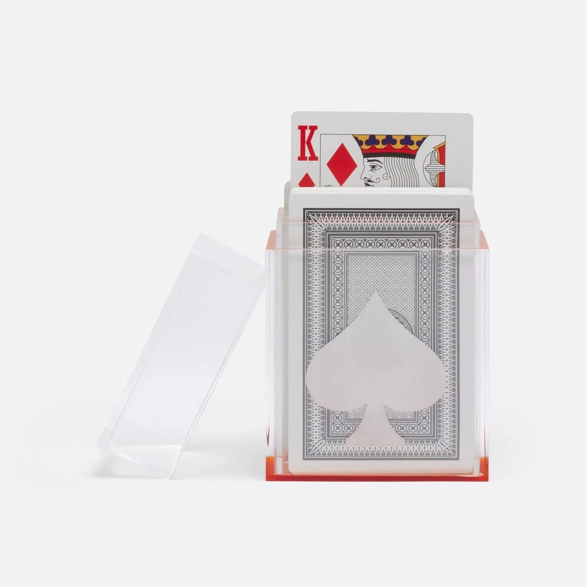 Pigeon and Poodle - PP006269 - Soma Card Box Set - Soma - Clear/Tangerine Acrylic