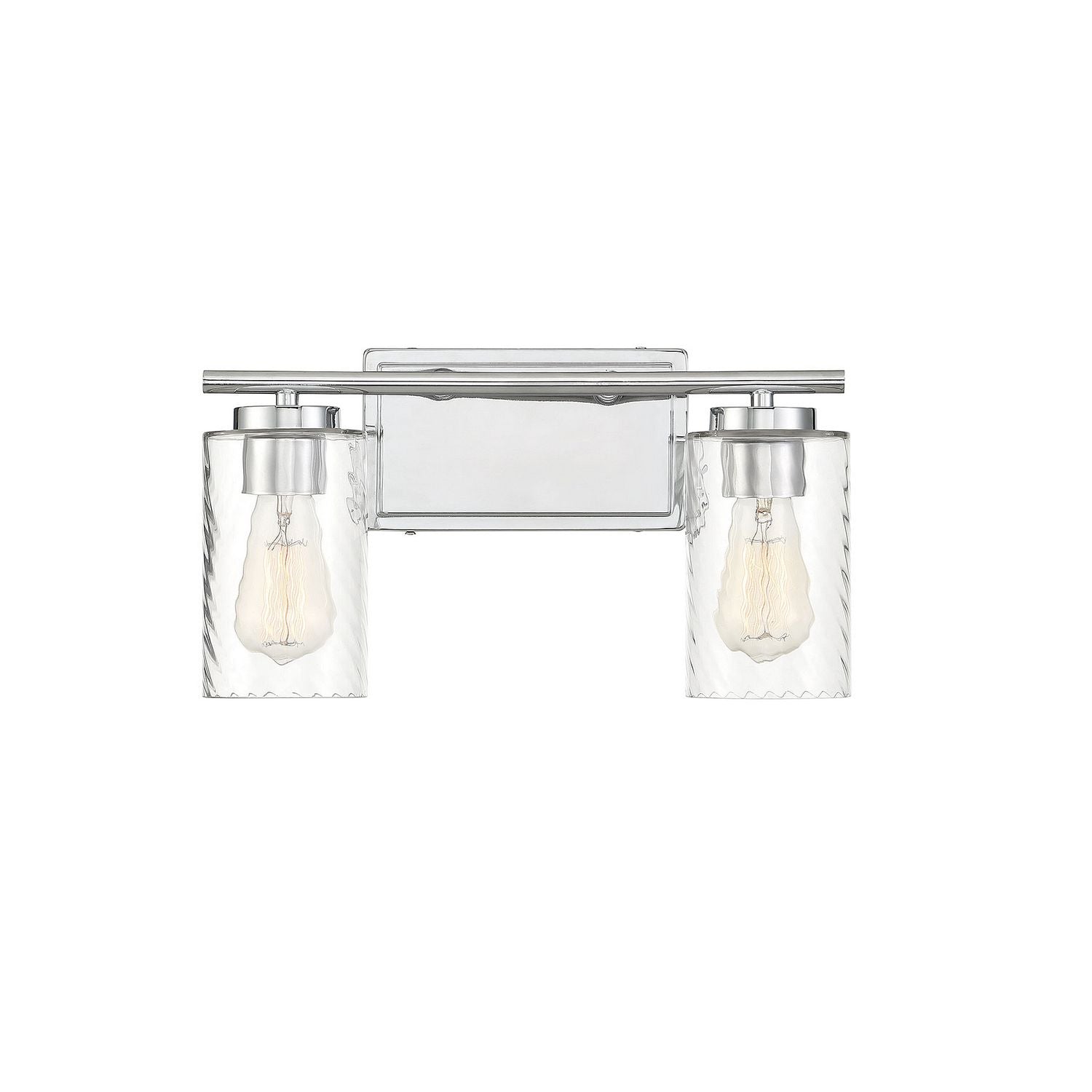 Meridian M80037CH Two Light Bathroom Vanity Light in Chrome