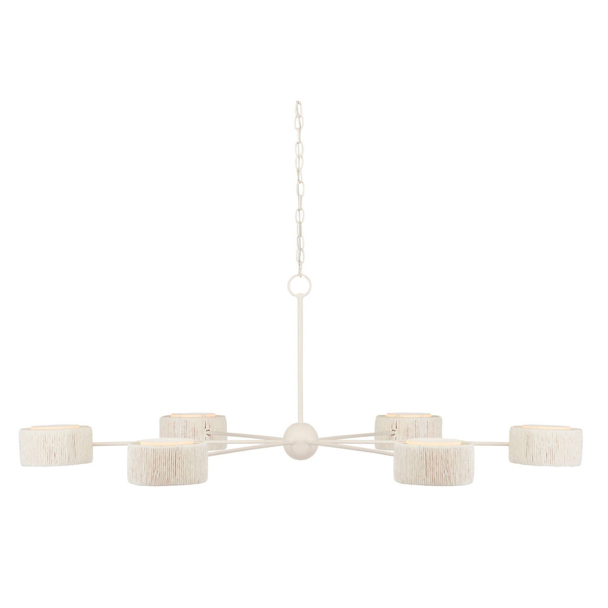 Currey and Company 9000-0865 Monreale Chandelier in White