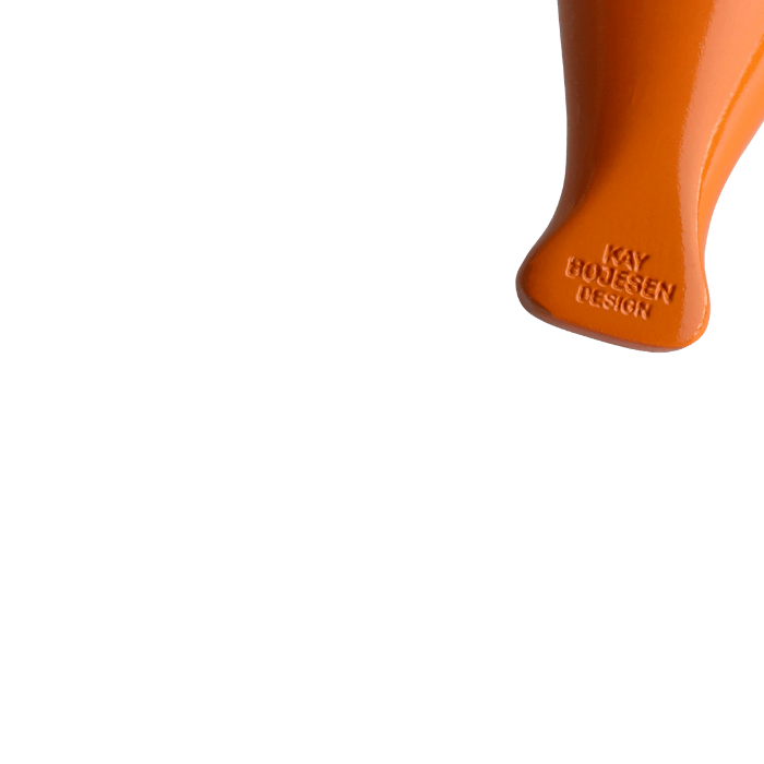 Kay Bojesen 39832 Bird Bag Charm in Orange