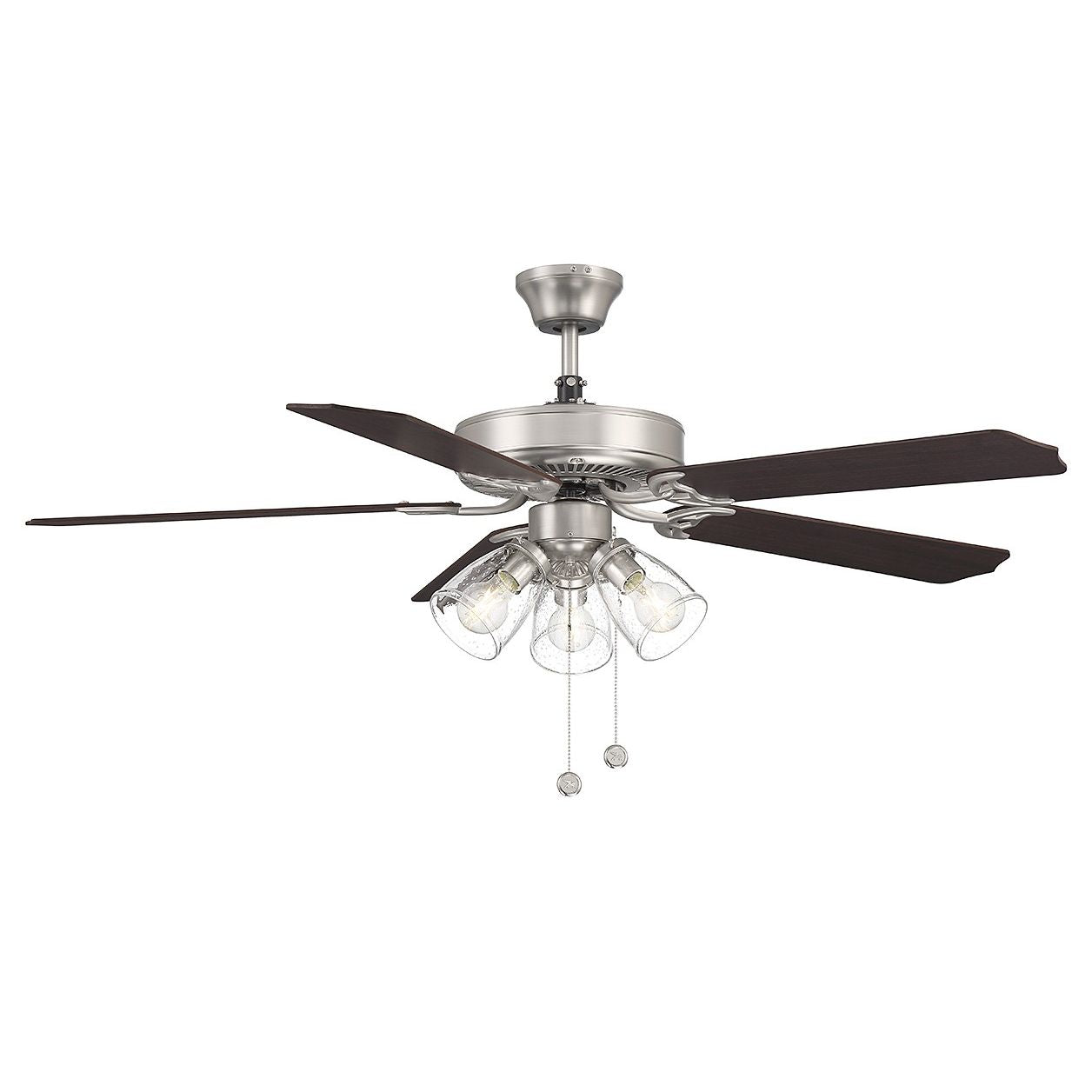 Meridian M2022BNRV 52" Ceiling Fan in Brushed Nickel