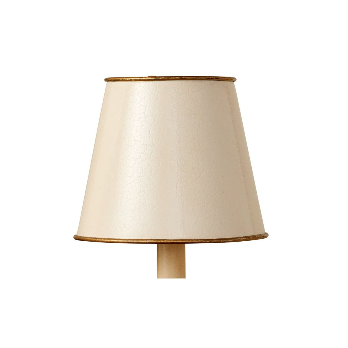 Currey and Company 0900-0029 Tole Tapered Chandelier Shade in Cream