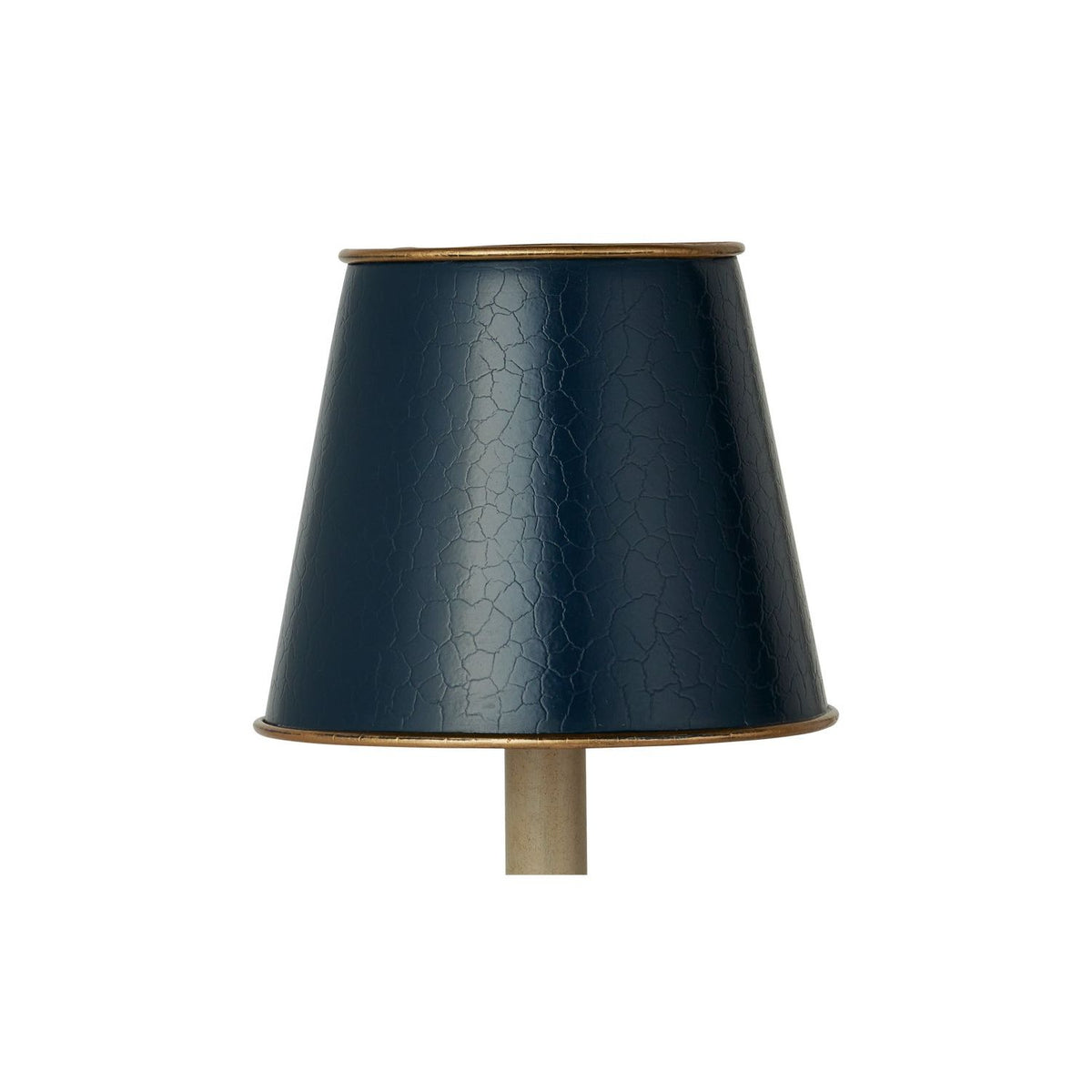 Currey and Company 0900-0030 Tole Tapered Chandelier Shade in Blue