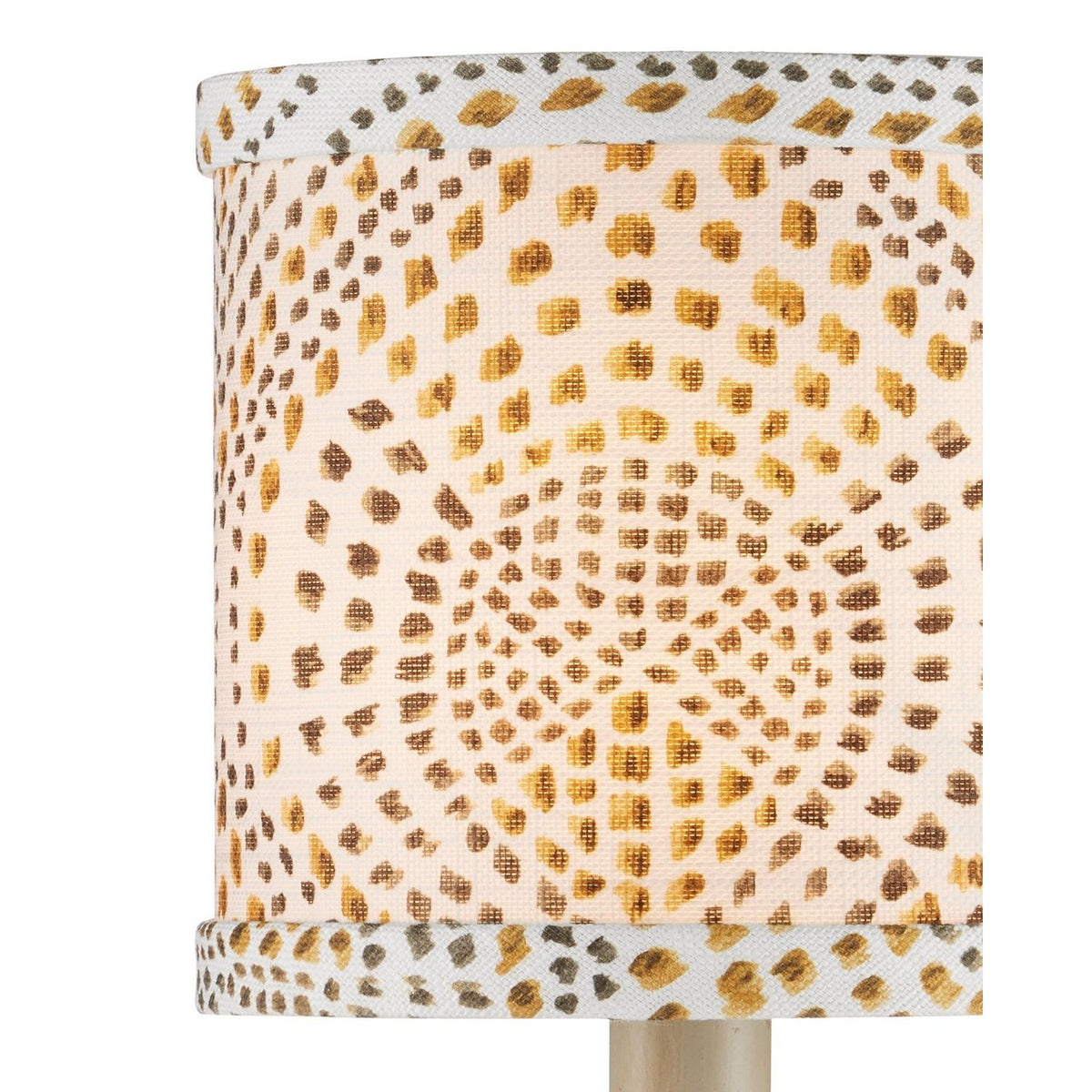 Currey and Company 0900-0062 Lenore Shade in Gold/Brown/Ivory