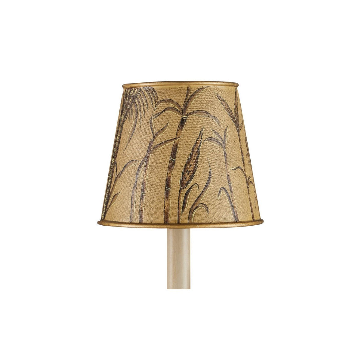 Currey and Company 0900-0069 Jouy Tapered Chandelier Shade in Gold