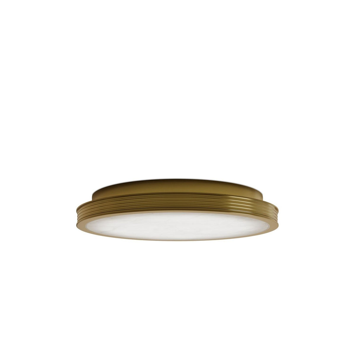 Currey and Company 9999-0083 Aydan Flush Mount in Natural/Polished Antique Brass