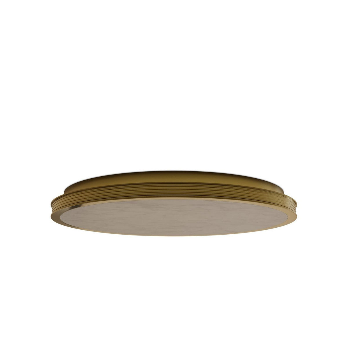 Currey and Company 9999-0084 Aydan Flush Mount in Natural/Polished Antique Brass