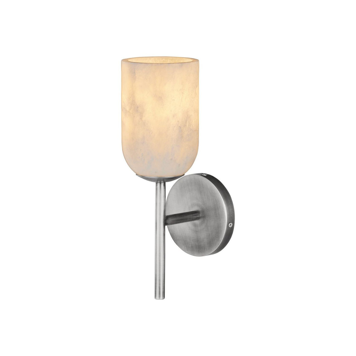 Currey and Company 5800-0083 Belmont Wall Sconce in Natural/Polished Nickel