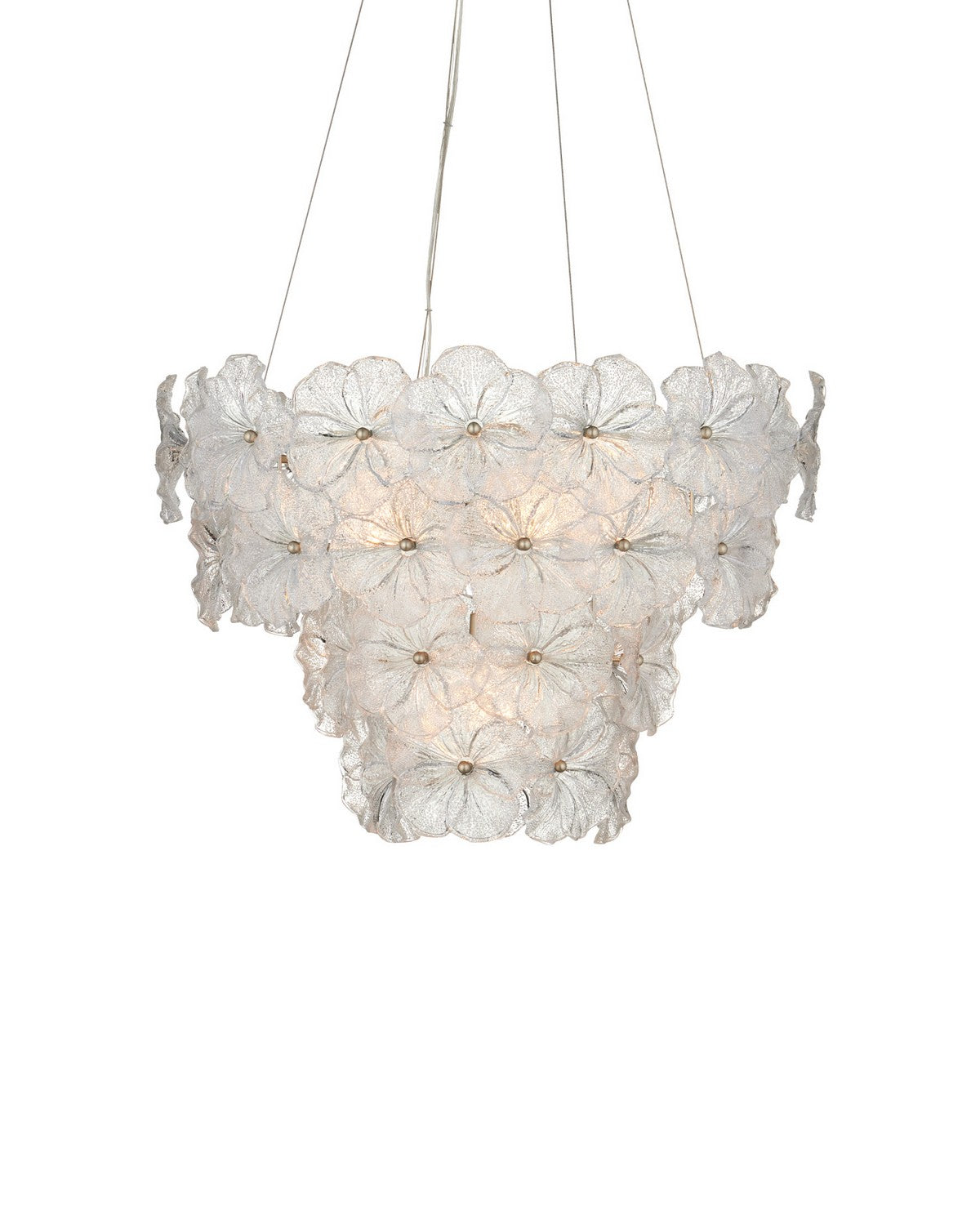 Currey and Company 9000-1467 Mallow Chandelier in Clear/Champagne