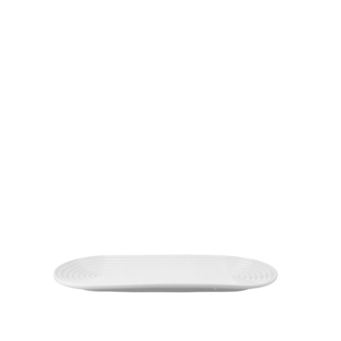 Lyngby Porcelæn 201469 Tura Oval Serving Dish in White