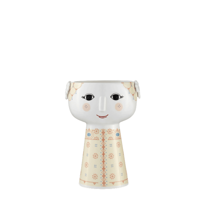 Bjørn Wiinblad 56510 Eva Vase in Soft Yellow