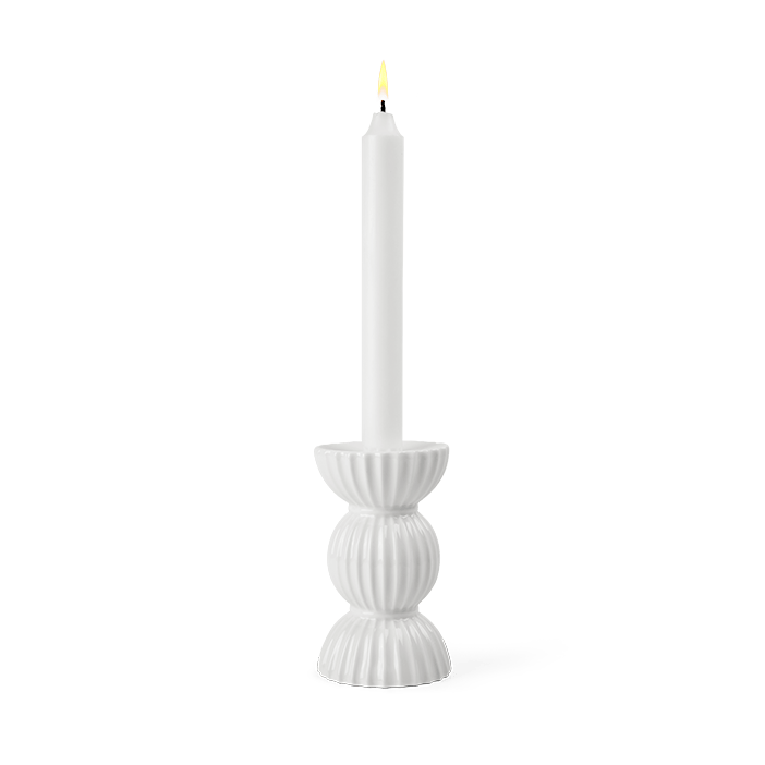 Lyngby Porcelæn 201465 Tura Candle Holder in White
