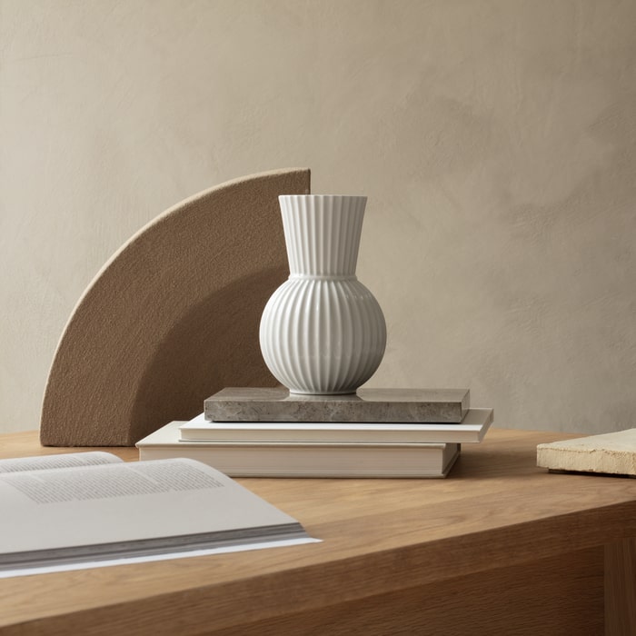 Lyngby Porcelæn 201555 Tura Vase in White