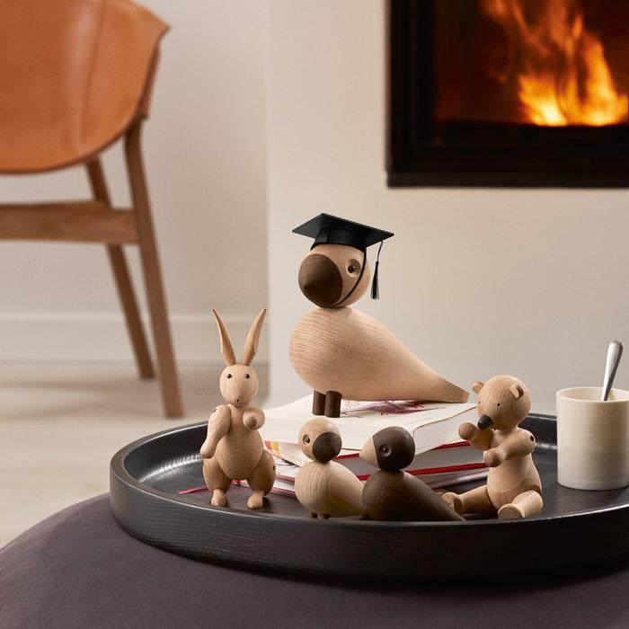 Kay Bojesen 39540 Graduation Hat for Wooden Figurines in Black