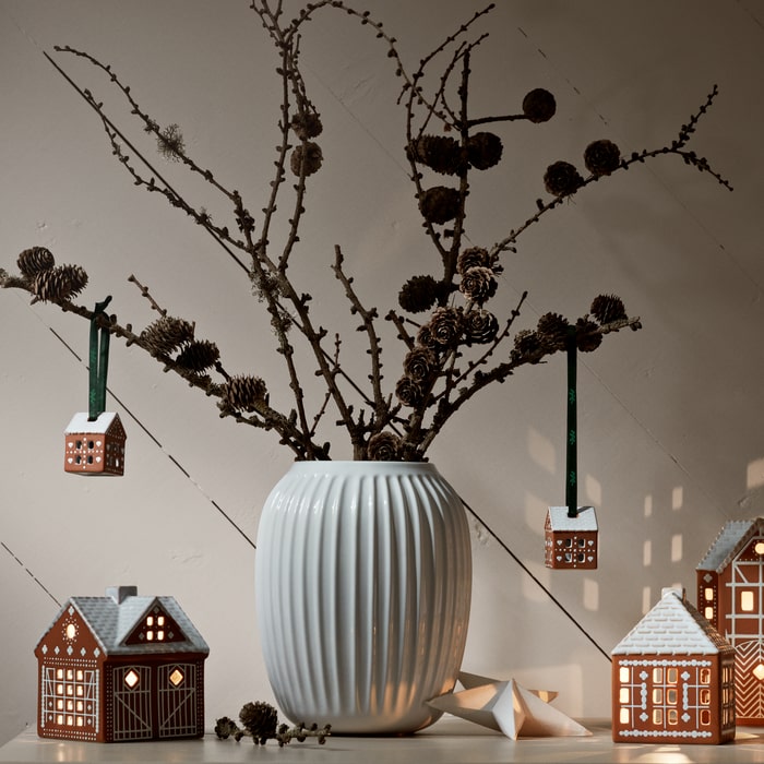 Kähler 693537 Gingerbread Ornament in Brown