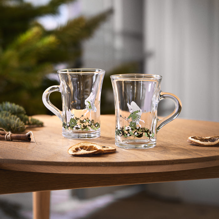 Holmegaard 4800630 Christmas Hot Drinks Glass 2026 (Set of 2) in Multi