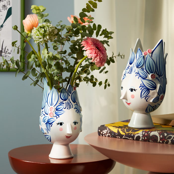 Bjørn Wiinblad 54060 Titania Vase in Blue