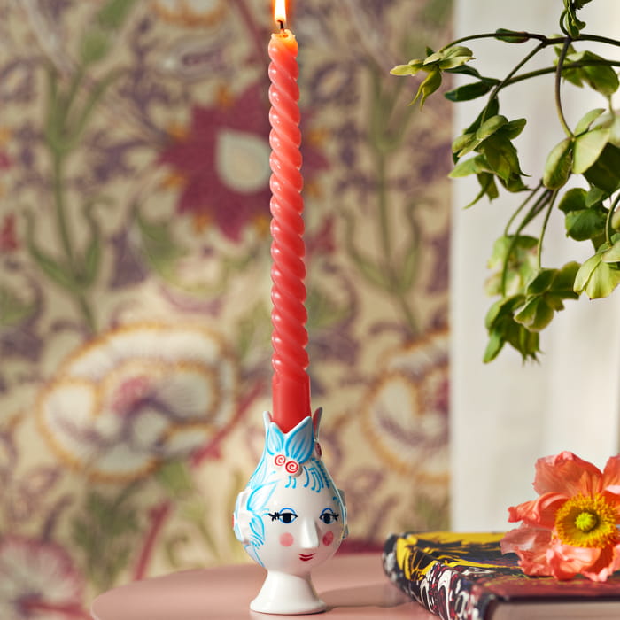Bjørn Wiinblad 54062 Titania Candle Holder in Light Blue