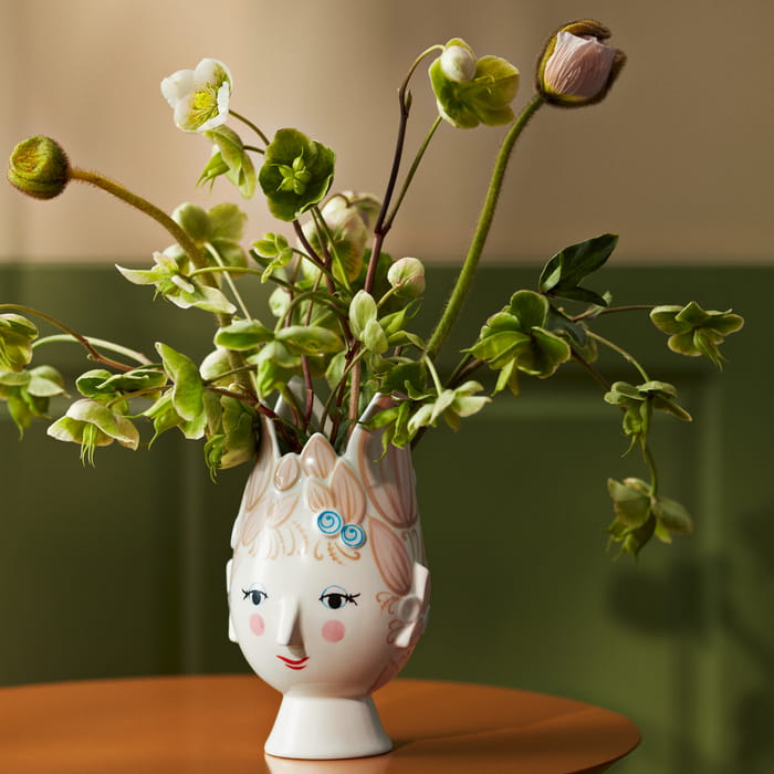Bjørn Wiinblad 54064 Titania Vase in Light Rose