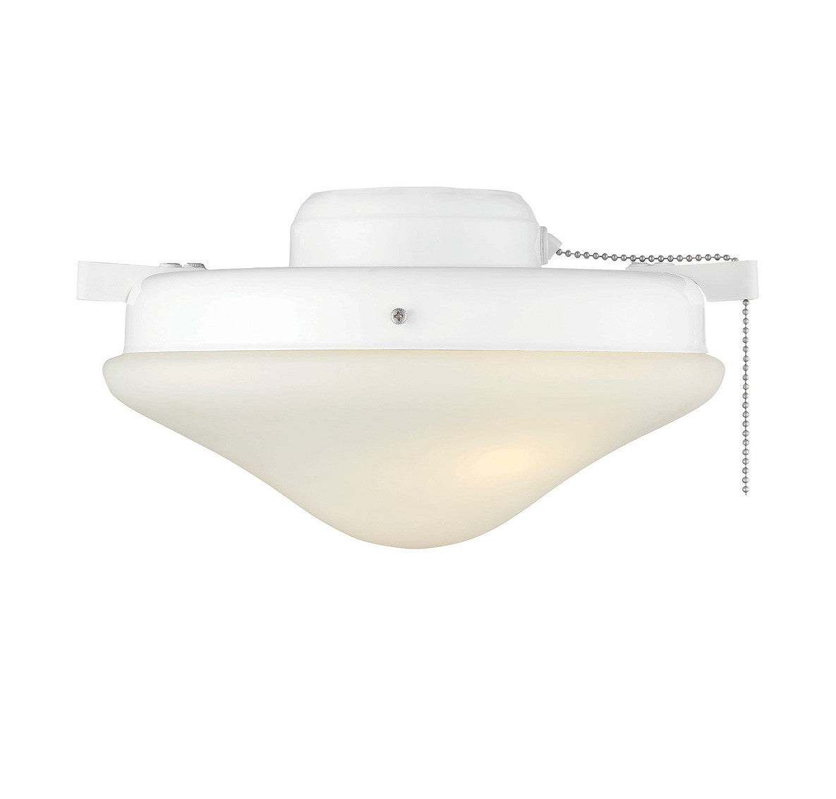 Meridian M2027WH Two Light Fan Light Kit in White