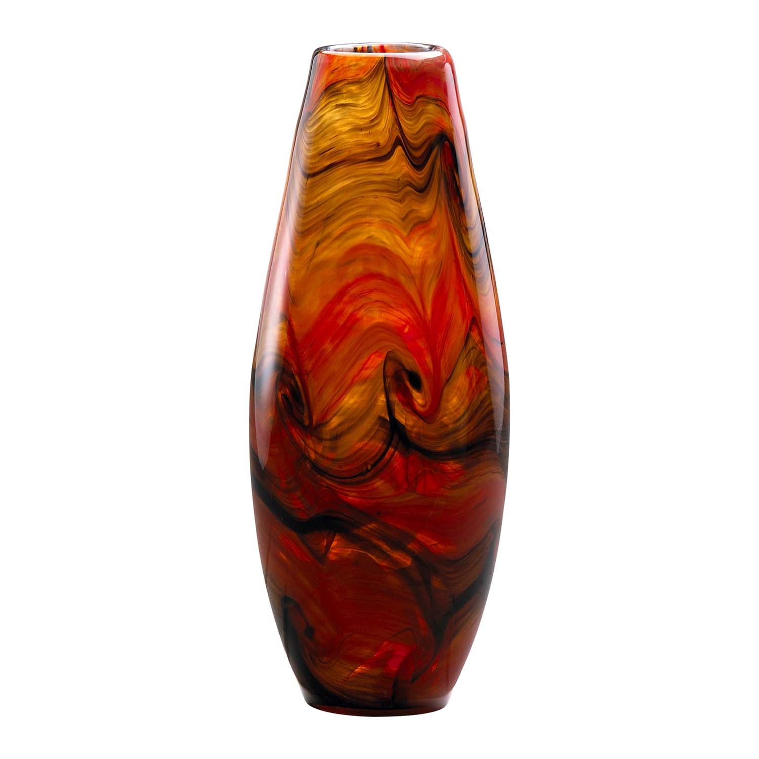 Cyan Canada - 04363 - Vase - Italian - Caramel Swirl