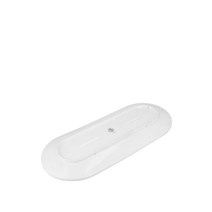 Lyngby Porcelæn 201469 Tura Oval Serving Dish in White