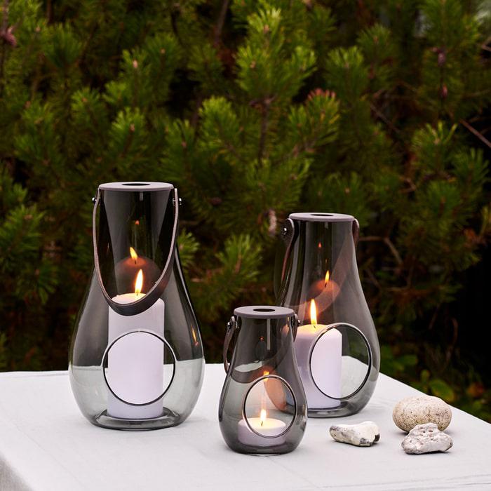 Holmegaard 4343534 Design With Light Lantern in Smoke