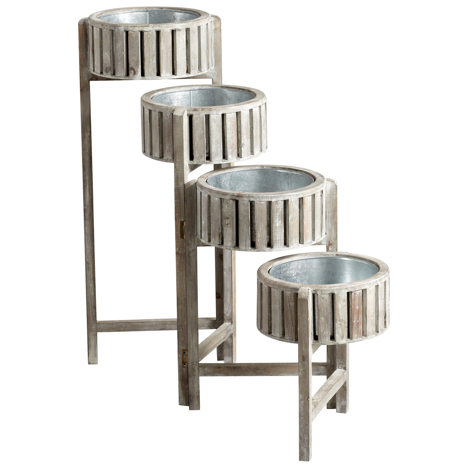 Cyan Canada - 05099 - Planter - Cascade - Antique White