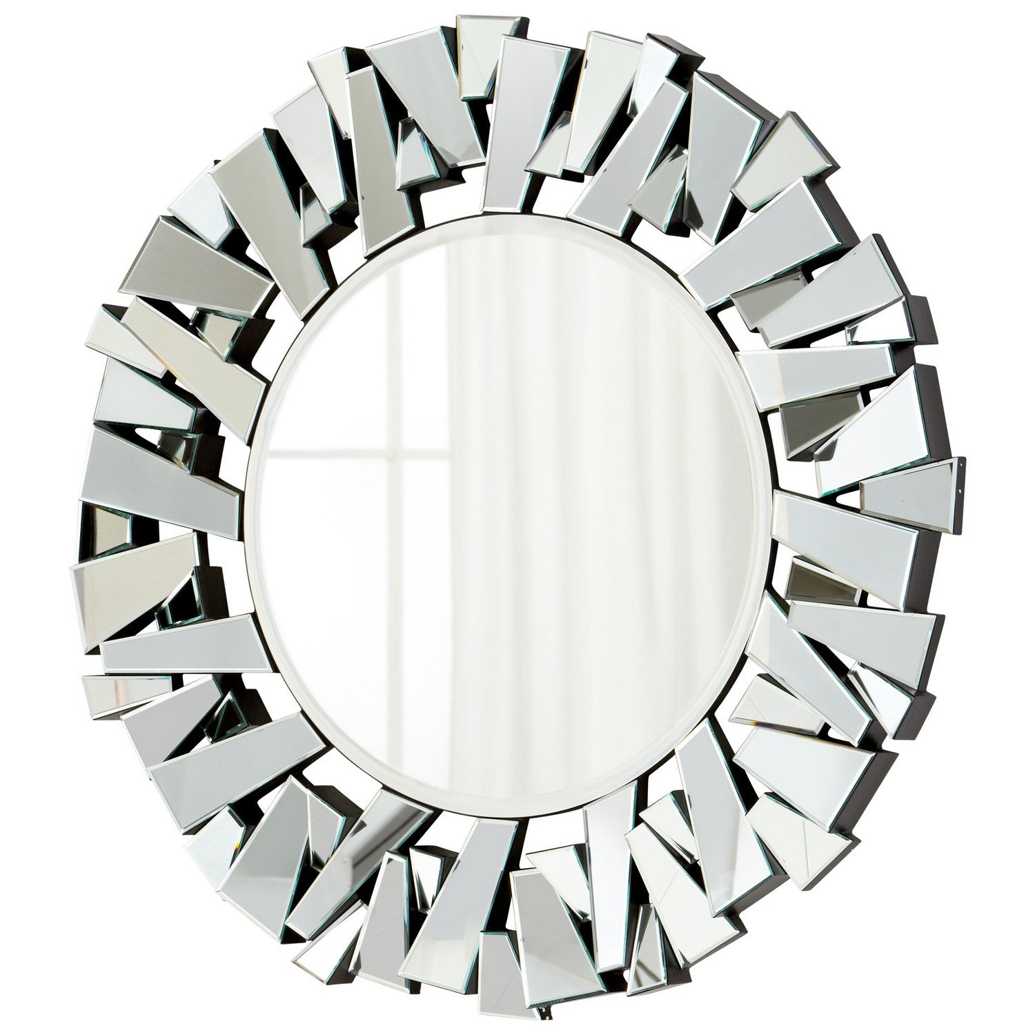 Cyan Canada - 05938 - Mirror - Circle Cityscape - Clear