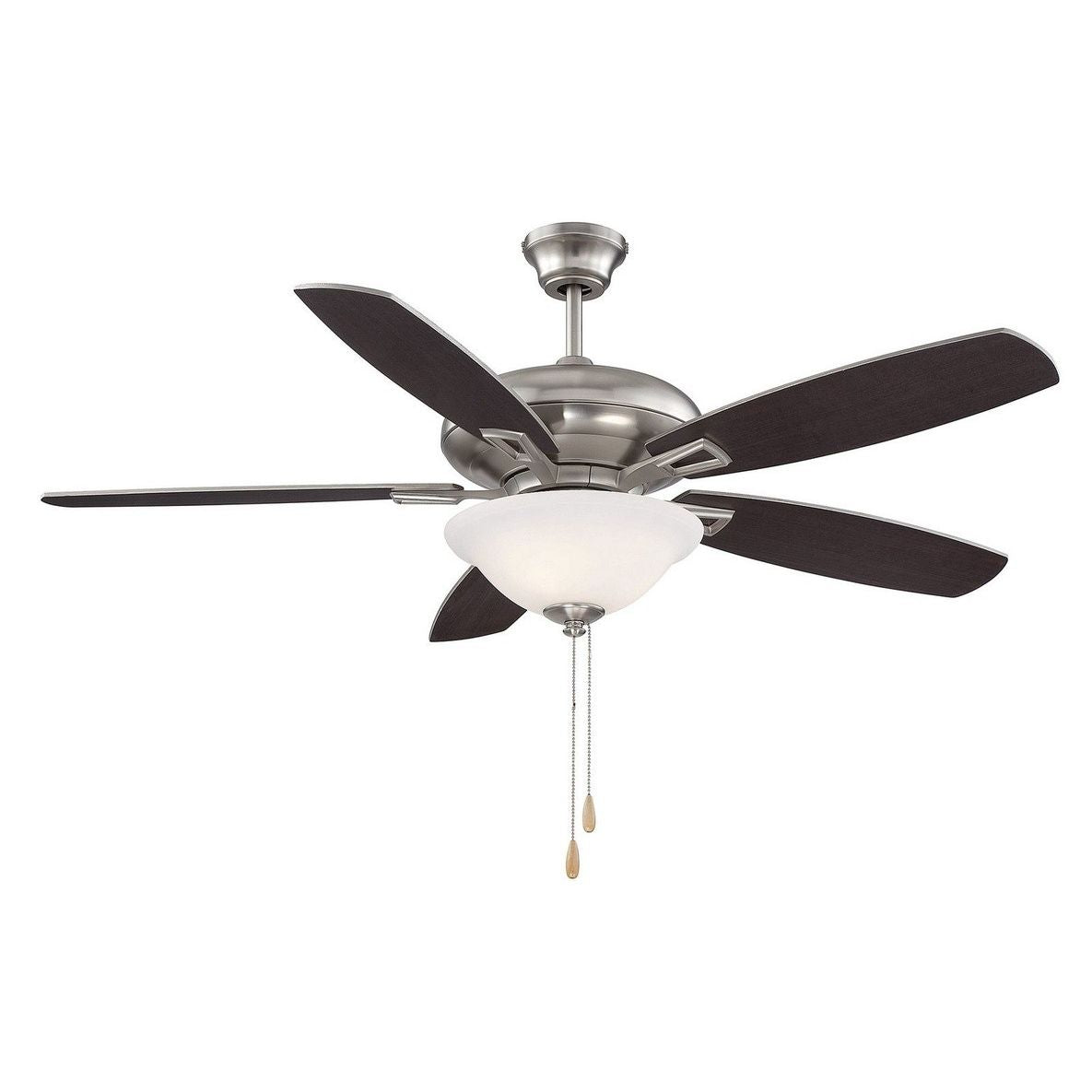 Meridian M2017BNRV 52" Ceiling Fan in Brushed Nickel