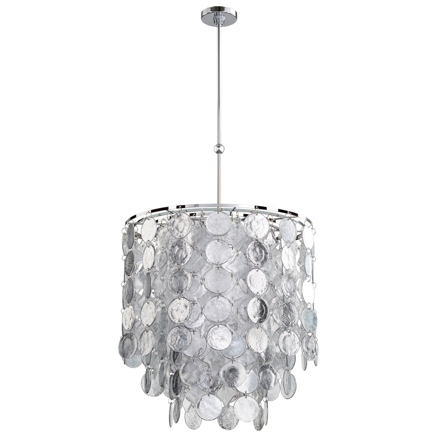 Cyan Canada - 06923 - Nine Light Pendant - Carina - Chrome