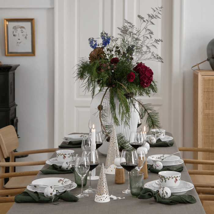 Kähler 692390 Hammershøi Floor Vase in White