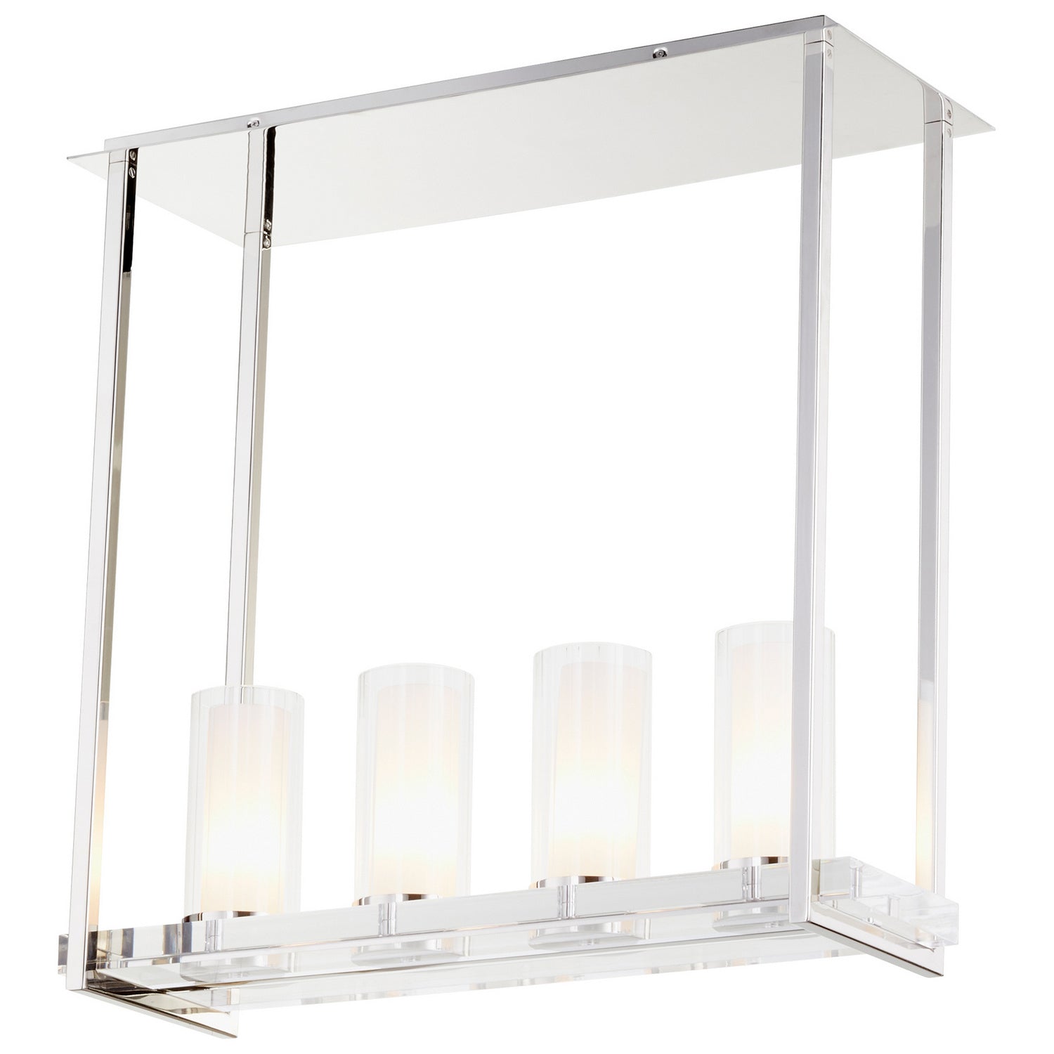 Cyan Canada - 09228 - Four Light Ceiling Mount - Orion - Polished Nickel