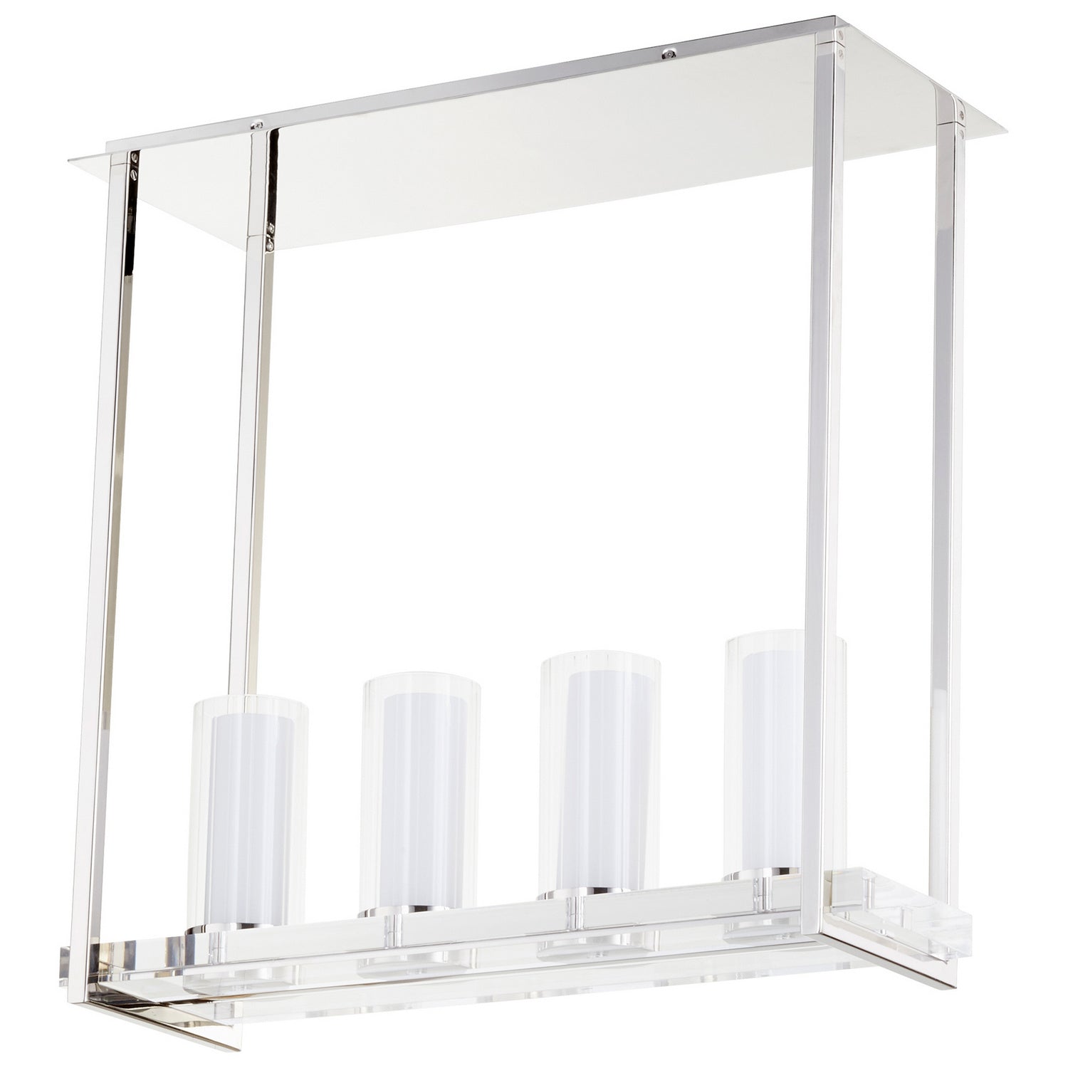 Cyan Canada - 09228 - Four Light Ceiling Mount - Orion - Polished Nickel
