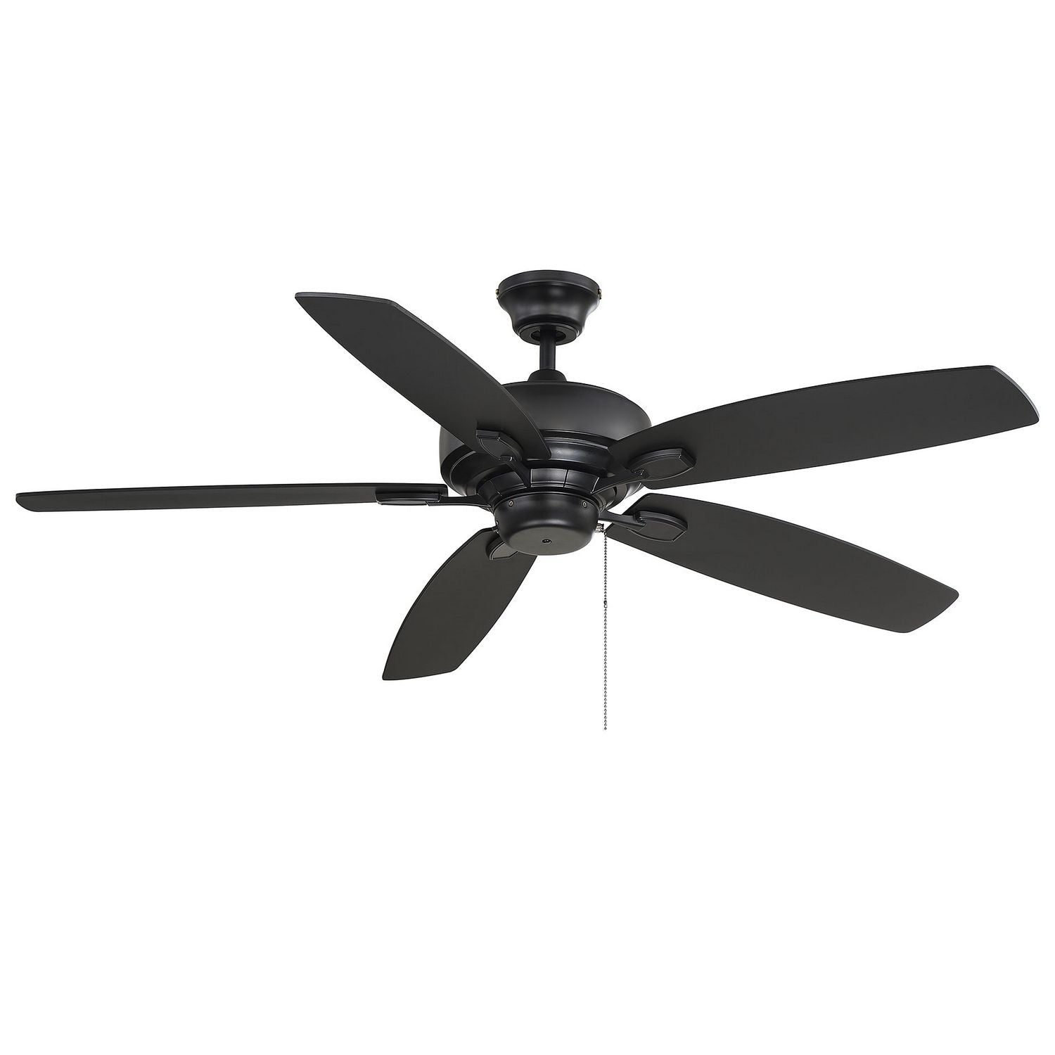 Meridian M2016MBK 52" Ceiling Fan in Matte Black