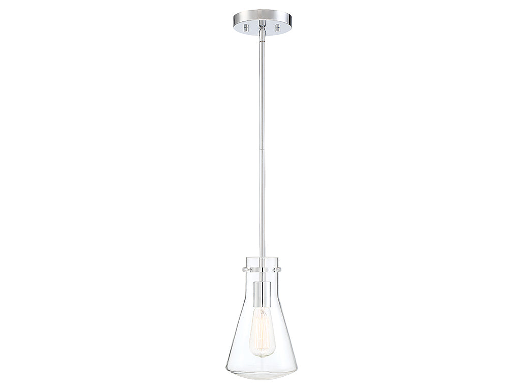 Meridian M70063CH One Light Pendant in Chrome
