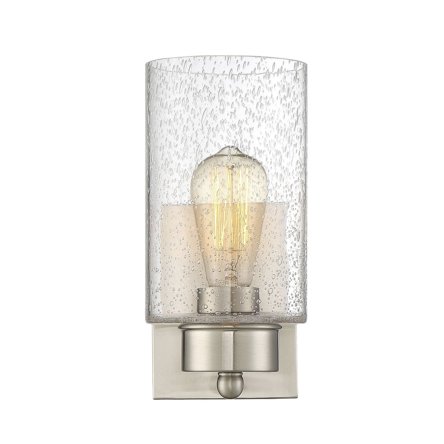Meridian M90013BN One Light Wall Sconce in Brushed Nickel