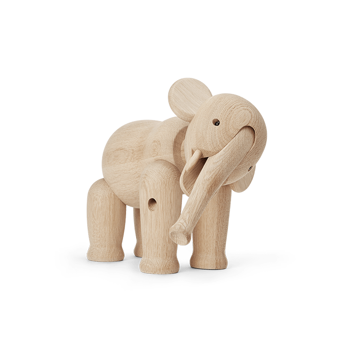 Kay Bojesen 39549 Elephant Wooden Figurine in Oak