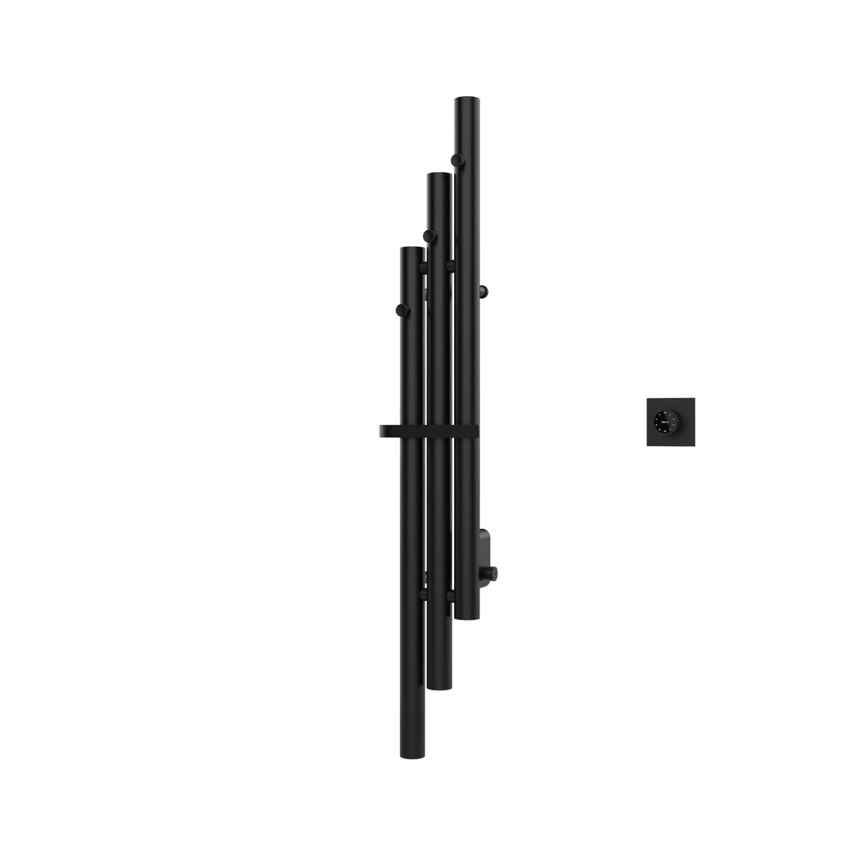 P&Bhusri K102-M-BLK-XM K102 Towel Warmer in Matte Black