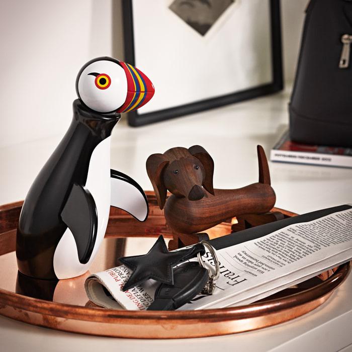 Kay Bojesen 39201 Dog Wooden Figurine in Walnut