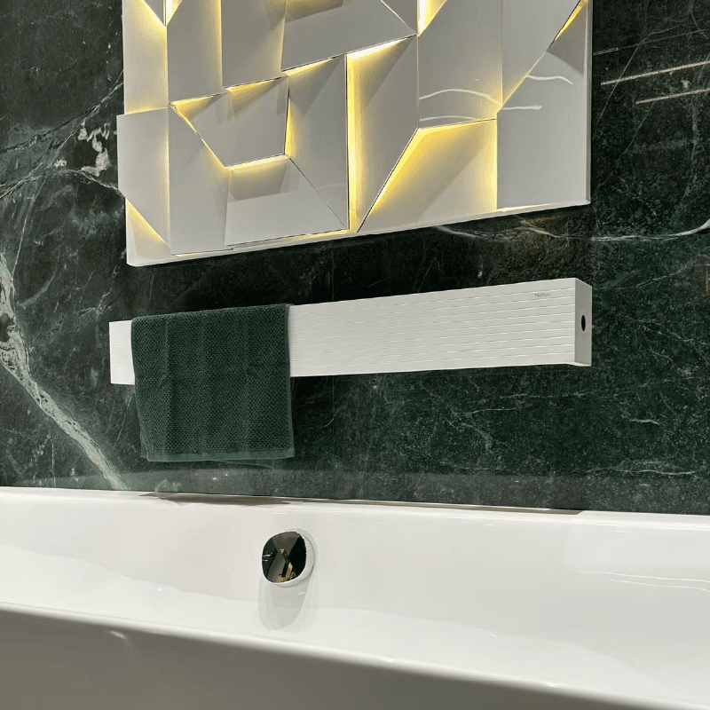 P&Bhusri L32-M-PWH-H L32 Towel Warmer in Porcelain White