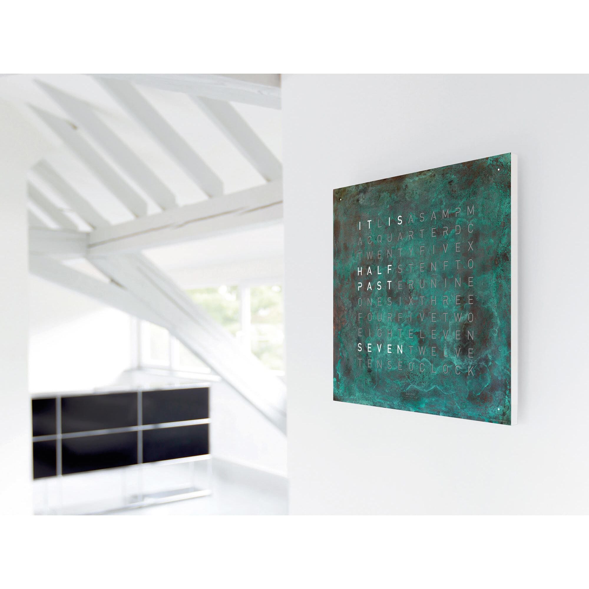 QLOCKTWO QT4VICO QLOCKTWO EARTH 45 Creator's Edition Vintage Copper