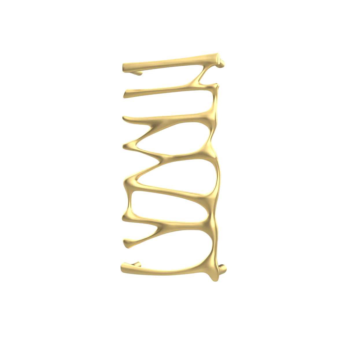 P&Bhusri S5-M-PBR-SC Provence Towel Warmer in PVD Polished Brass