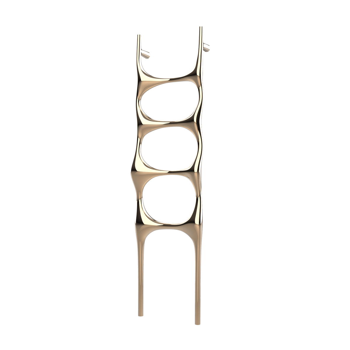 P&Bhusri S6-M-PBZ-SC Crete Palace Towel Warmer in PVD Polished Bronze