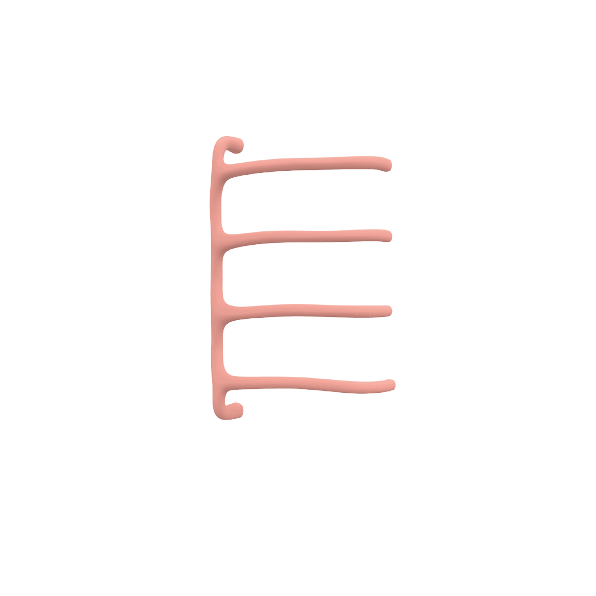 P&Bhusri S8-M-BPK-SC Tuscany Glimmer Towel Warmer in Blossom Pink