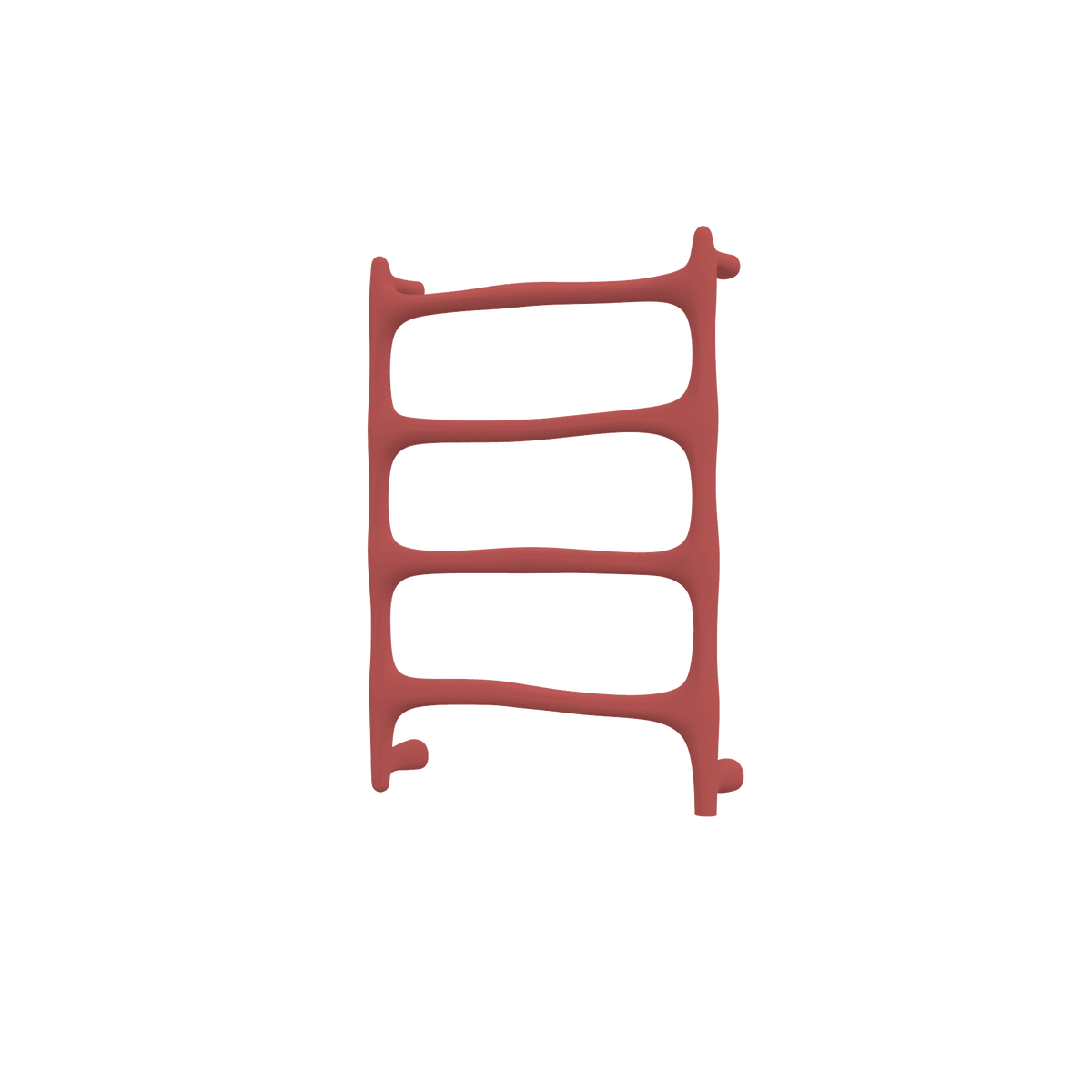 P&Bhusri S9-M-ARD-SC Verona Towel Warmer in Amber Red