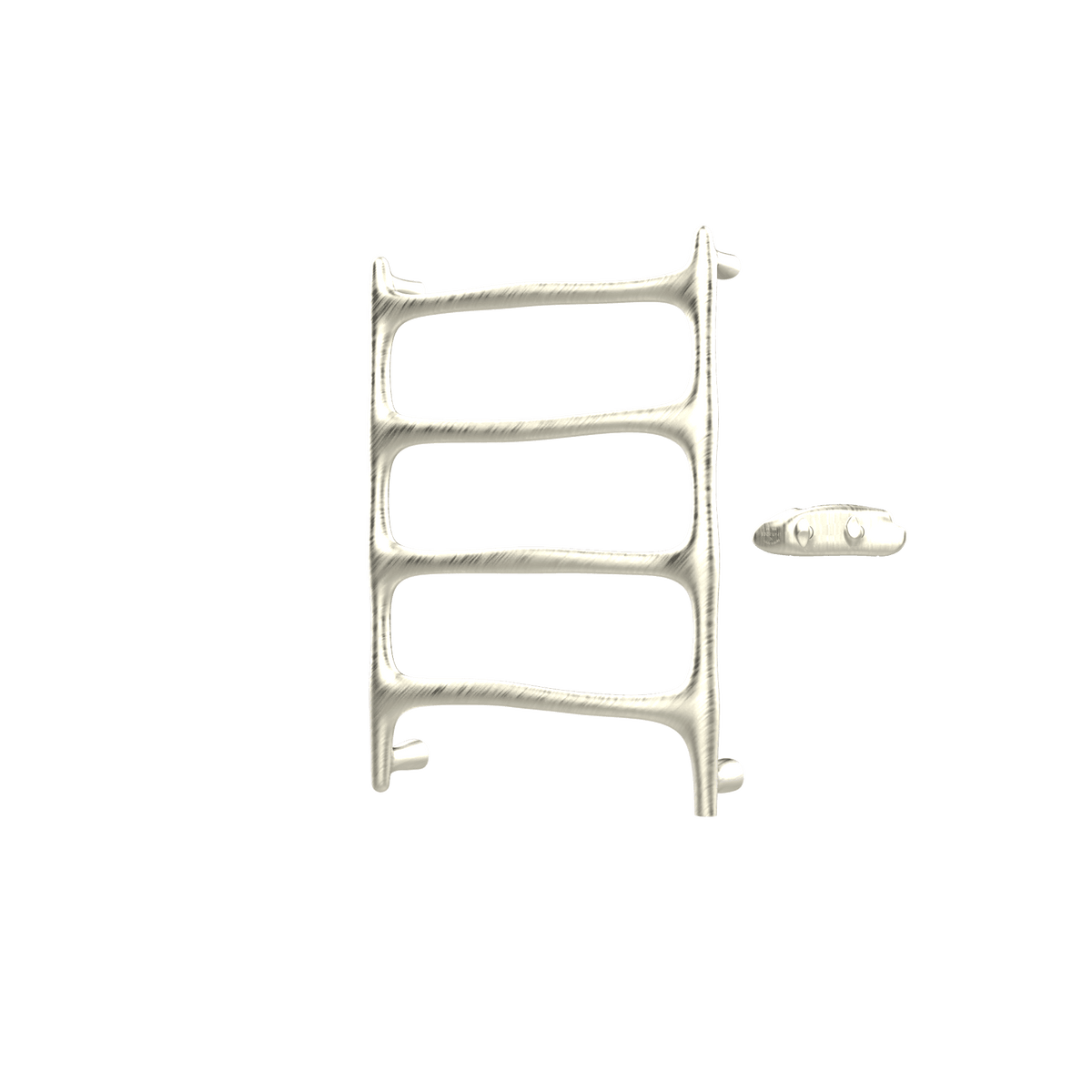 P&Bhusri S9-M-BWG-XA Verona Towel Warmer in PVD Brushed White Gold
