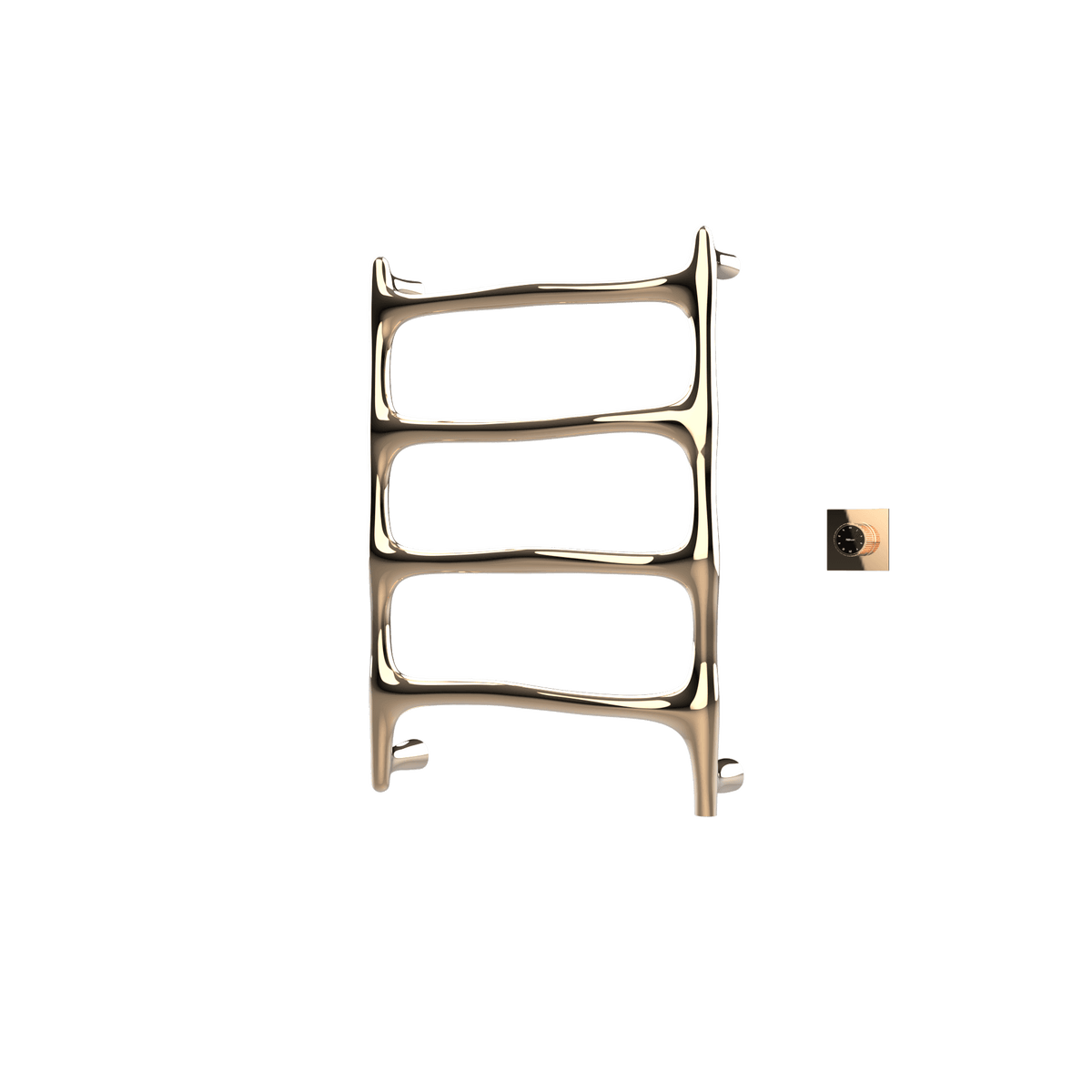 P&Bhusri S9-M-PBZ-XM Verona Towel Warmer in PVD Polished Bronze