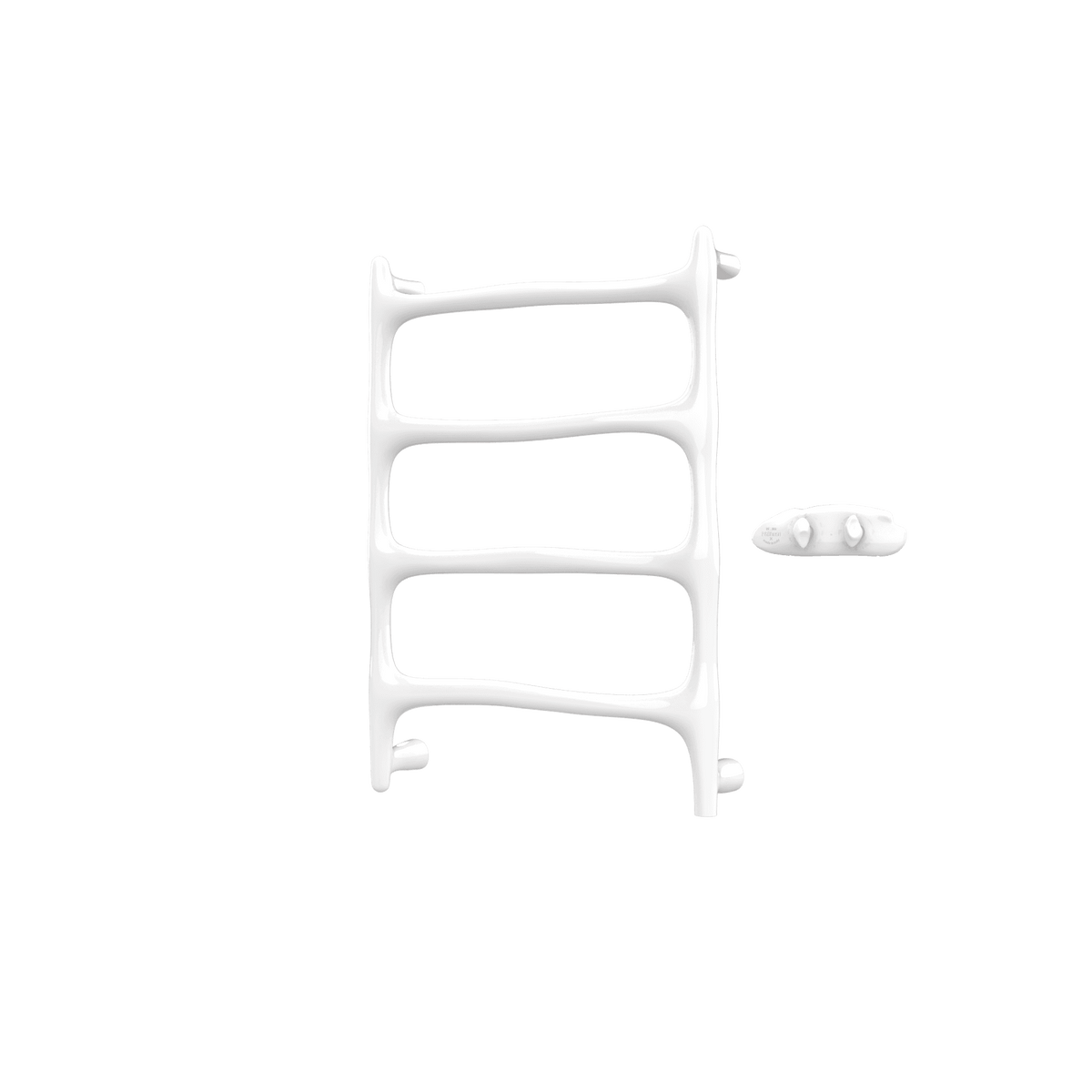 P&Bhusri S9-M-PWH-XA Verona Towel Warmer in Porcelain White